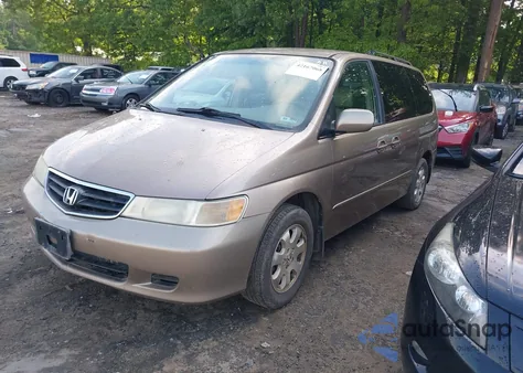 2003 Honda Odyssey Ex-L из США, поврежденный, VIN 5FNRL18073B104192